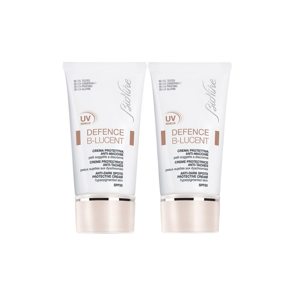 BioNike Defence B-Lucent Anti Dark Spot Protective Cream Spf50 40 ml 2 Pack - Bionike