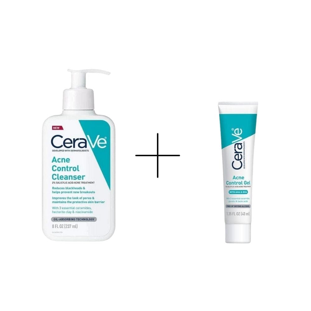 Cerave Acne Control Cleanser 236 ml + Cerave Acne Control Gel 40 ml - CeraVe