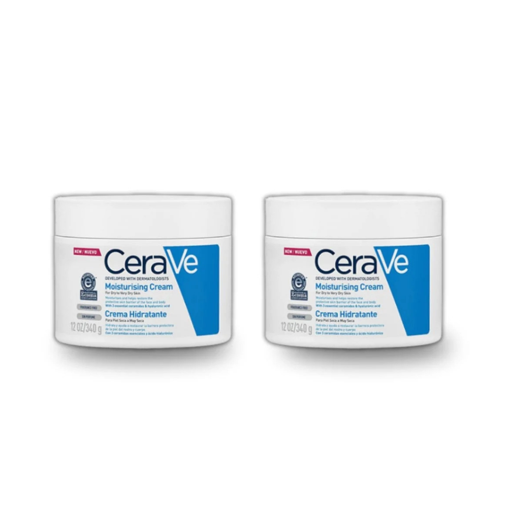 Cerave Moisturising Cream 340 ml -2 Pack - CeraVe