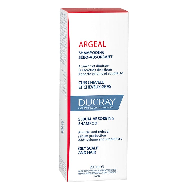 Ducray Argeal Shampoo for Oily Hair 200 ml - Ducray