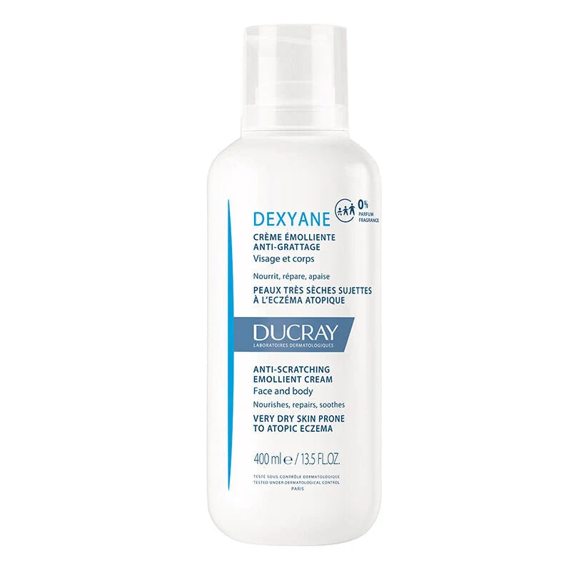 Ducray Dexyane Emollient Creme Moisturizing Cream for Dry Skin 400 ml - Ducray