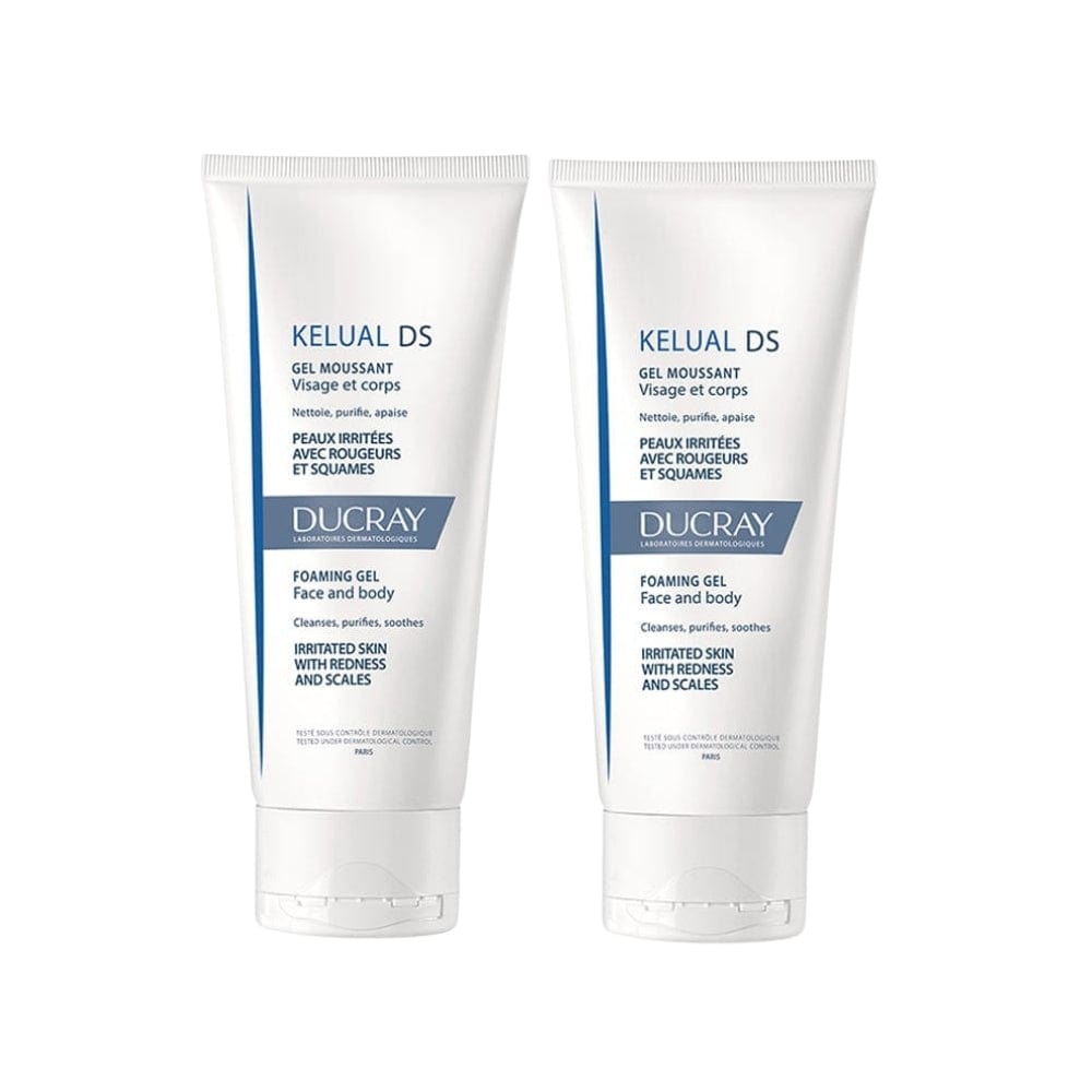 Ducray Kelual DS Foaming Cleansing Gel 200 ml -2 Pack - Ducray