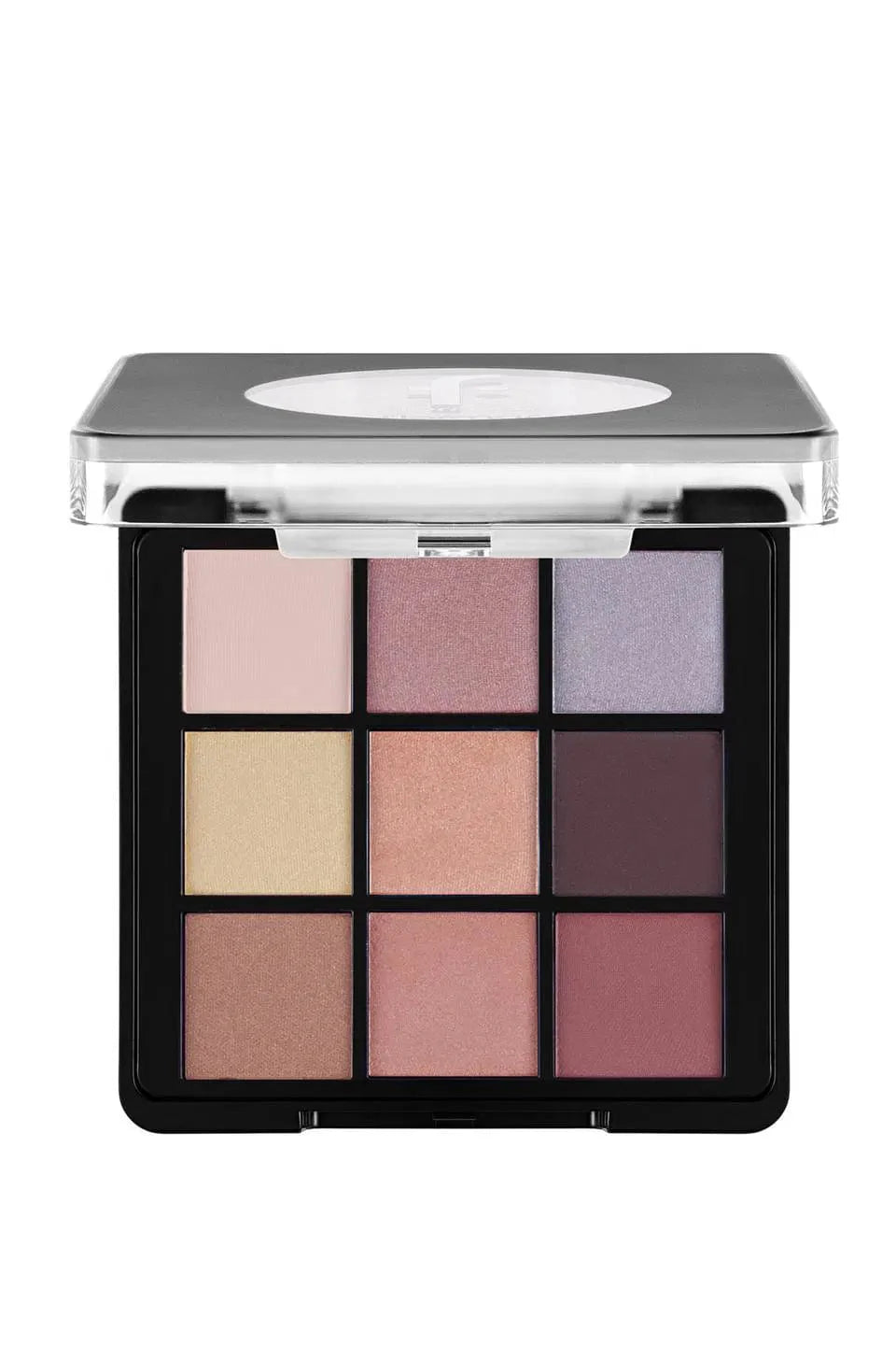 Flormar 9-pack Compact Eyeshadow Palette with Creamy Texture & Matte Finish/Shimmer 9g - 001 Fallen Angel - Flormar