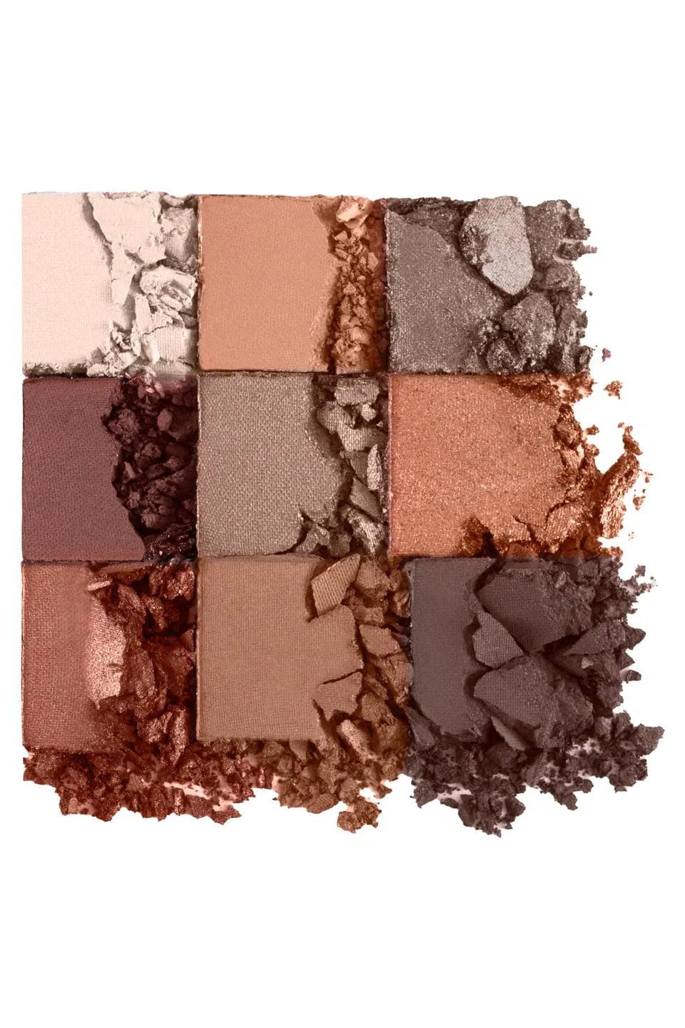 Flormar 9-pack Compact Eyeshadow Palette with Creamy Texture & Matte Finish/Shimmer 9g - 005 Nude - Flormar