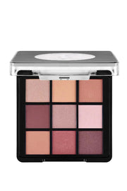 Flormar 9-pack Compact Eyeshadow Palette with Creamy Texture & Matte Finish/Shimmer 9g - 006 Felt Cute - Flormar