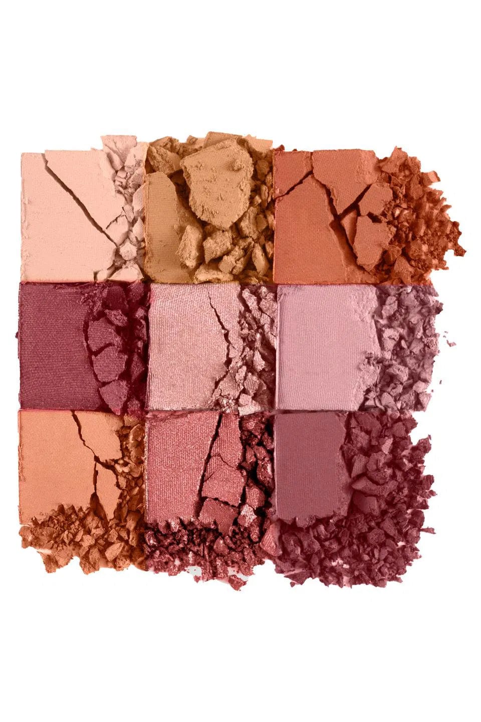 Flormar 9-pack Compact Eyeshadow Palette with Creamy Texture & Matte Finish/Shimmer 9g - 006 Felt Cute - Flormar