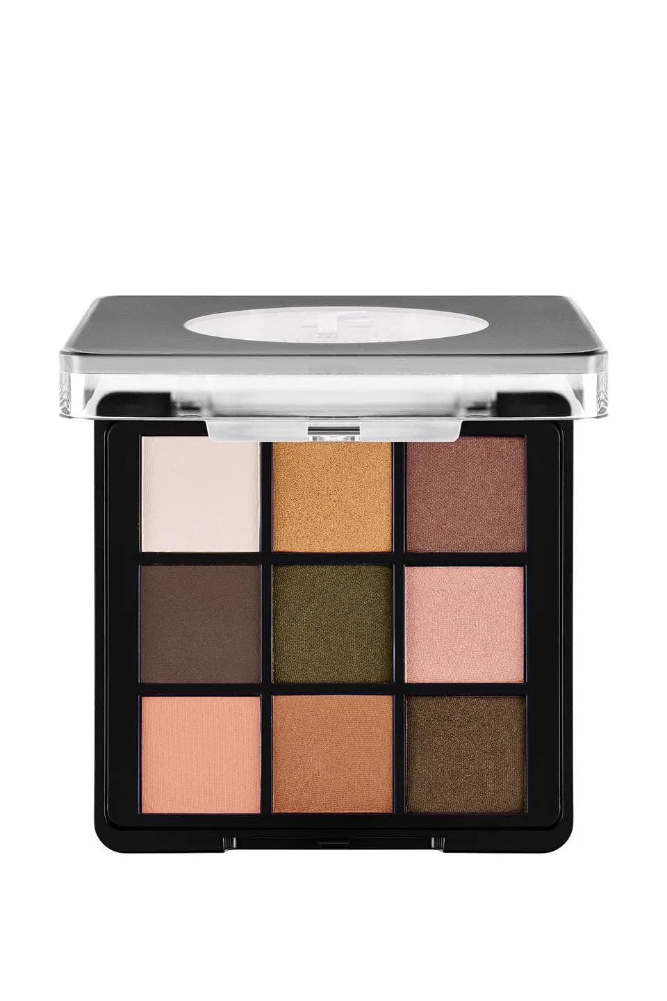 Flormar 9-pack Compact Eyeshadow Palette with Creamy Texture & Matte Finish/Shimmer 9g - 007 Grand Galaxy - Flormar