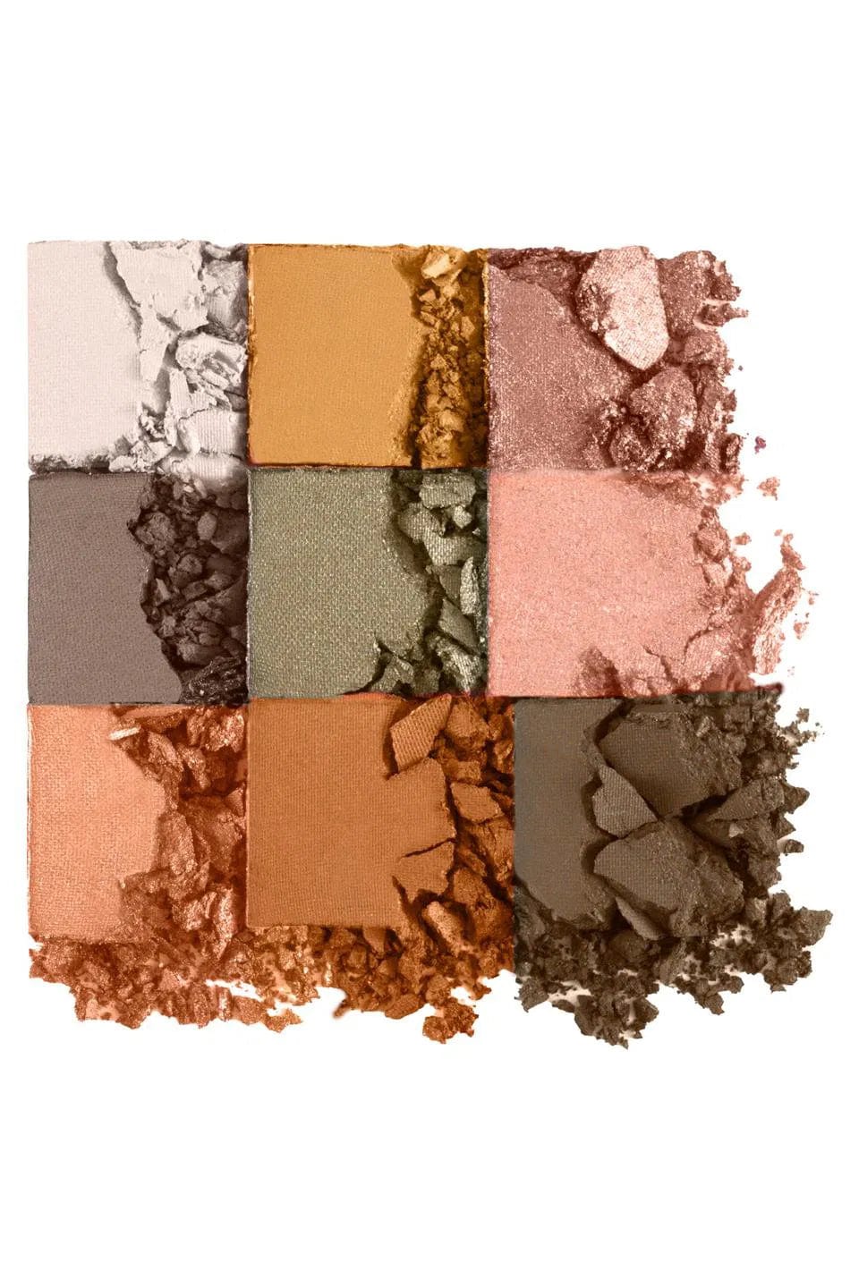 Flormar 9-pack Compact Eyeshadow Palette with Creamy Texture & Matte Finish/Shimmer 9g - 007 Grand Galaxy - Flormar