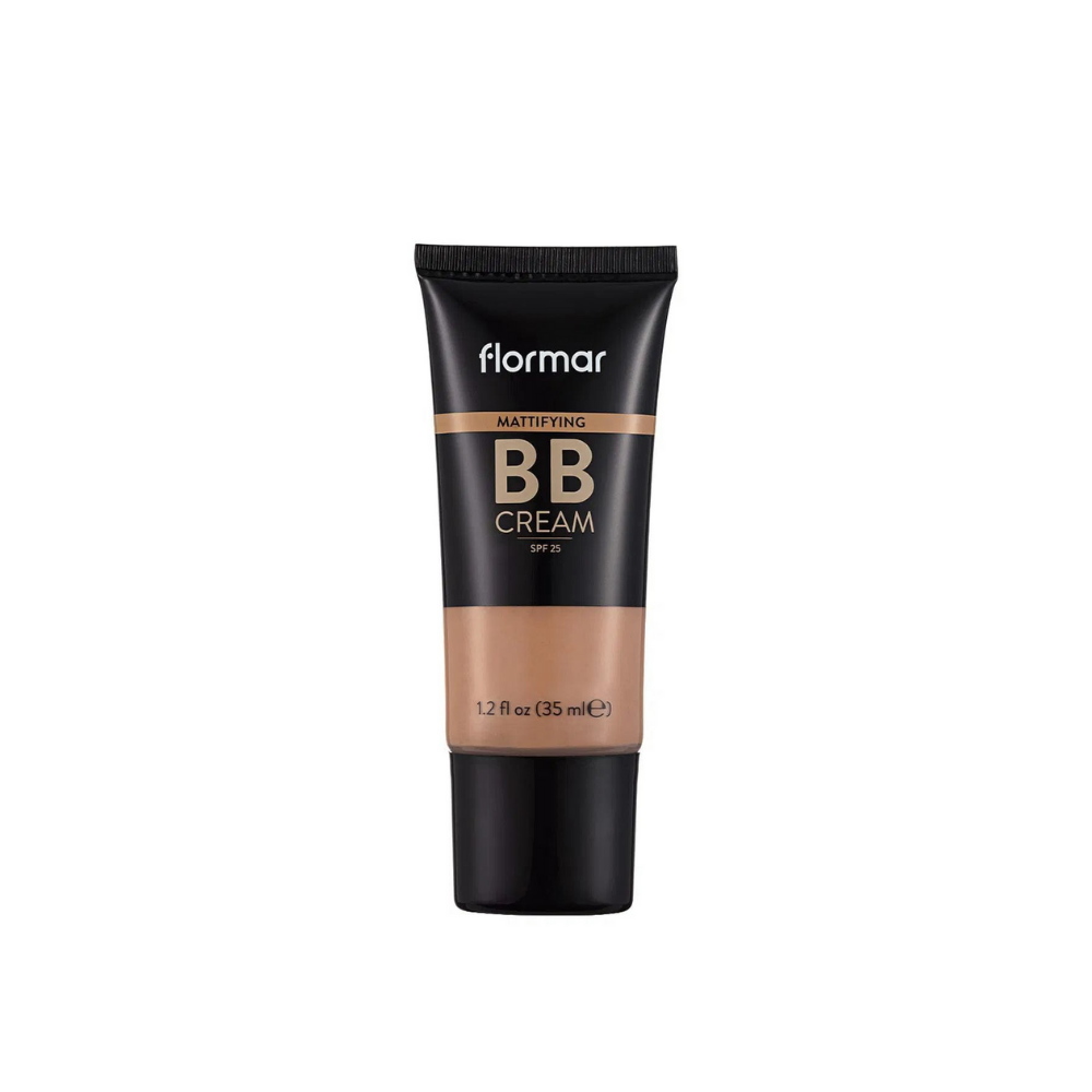 Flormar Anti-Shine SPF25 Matte Finish BB Cream for Oily & Combination Skin 35ml - 005 Medium - Flormar