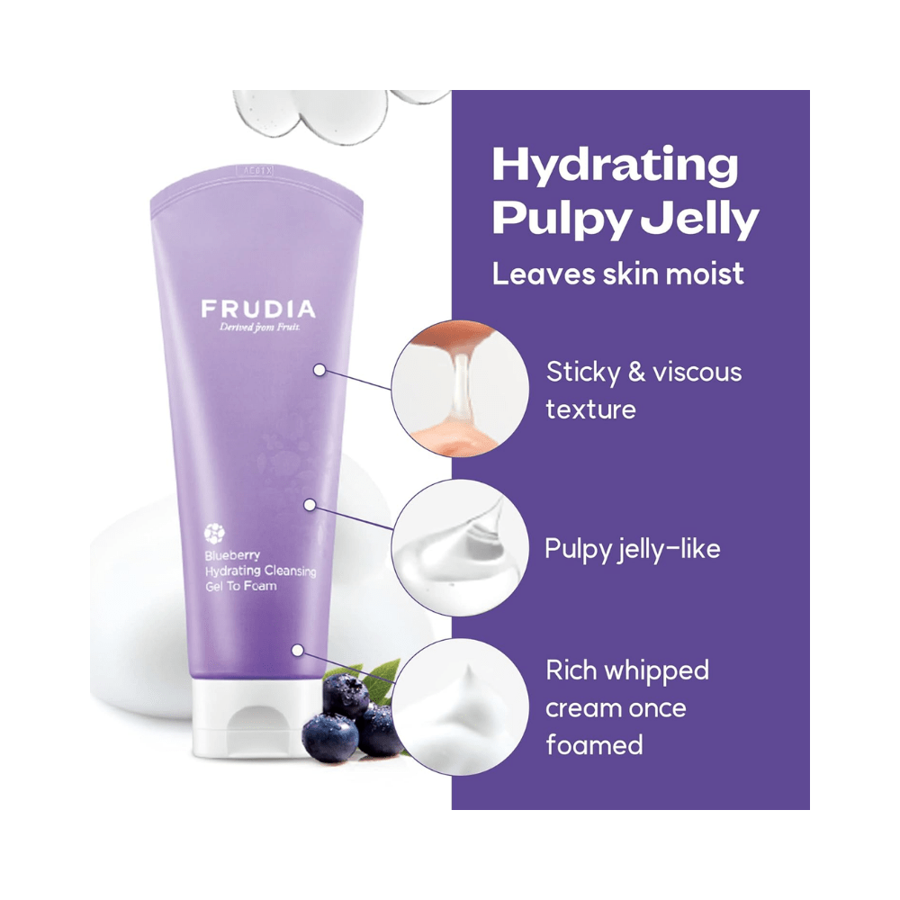 Frudia Blueberry Moisturising Gel Cleanser  145 ml - Frudia