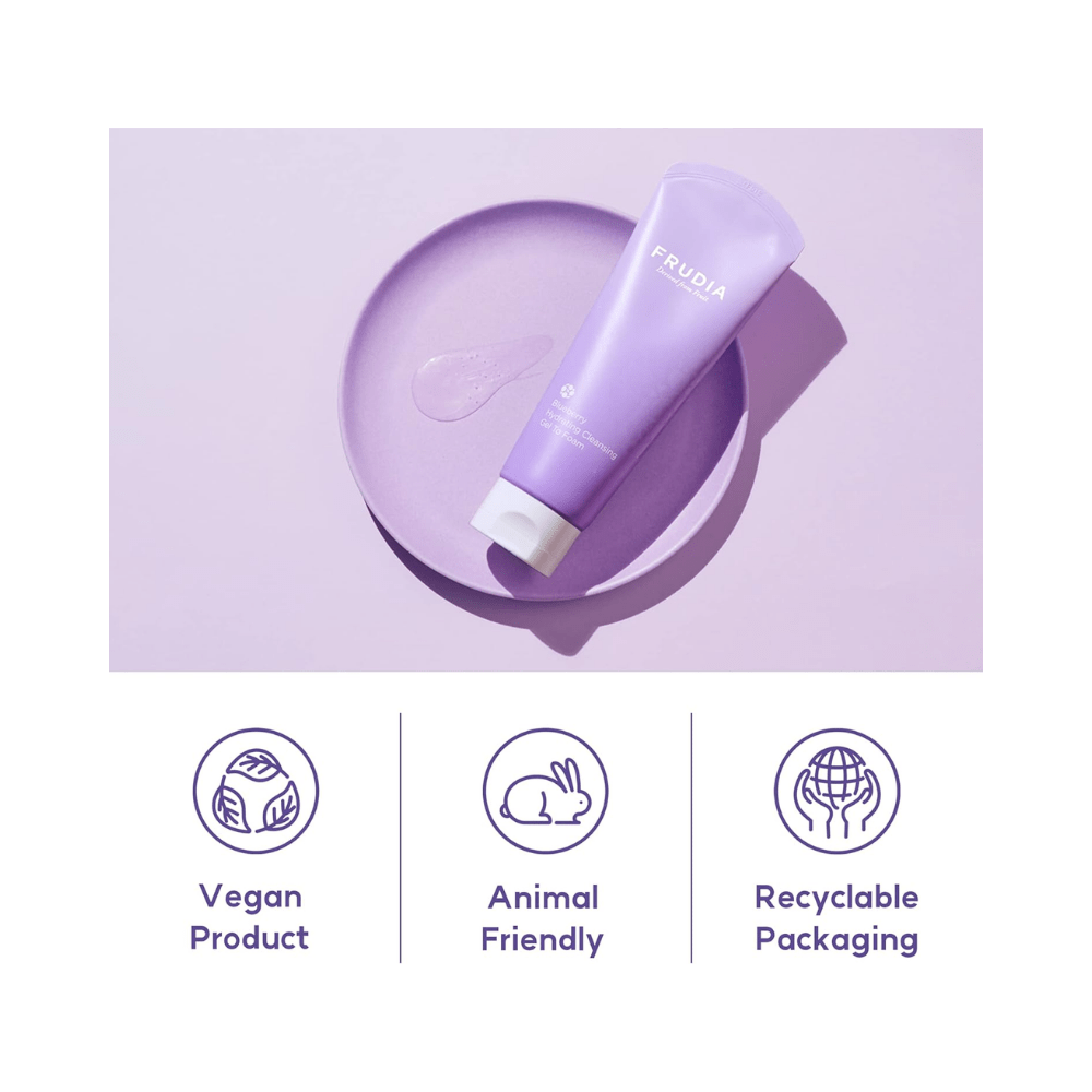 Frudia Blueberry Moisturising Gel Cleanser  145 ml - Frudia