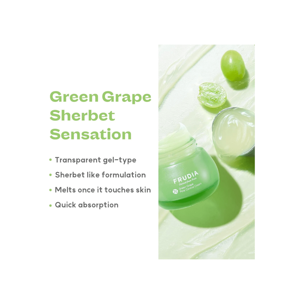 Frudia Green Grape Pore Control Cream 55 ml - Frudia