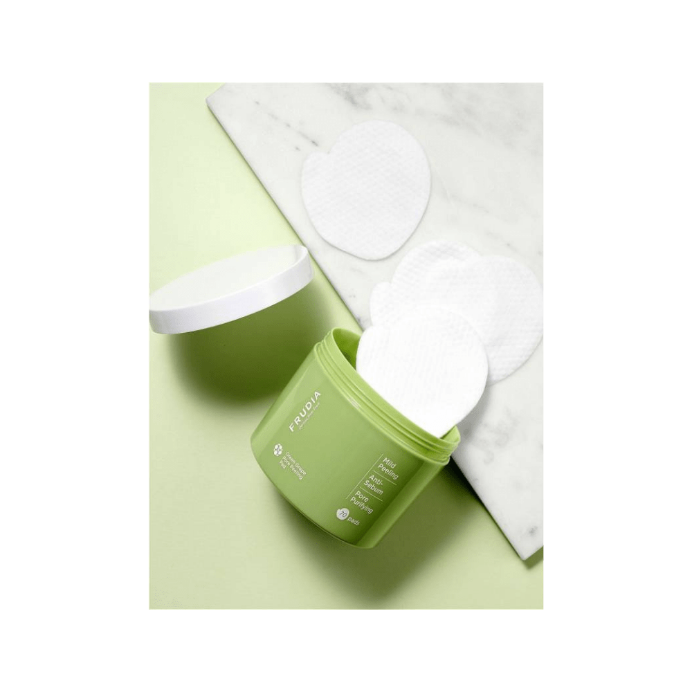 Frudia Green Grape Pore Control Peeling Pad 70 Pcs - Frudia