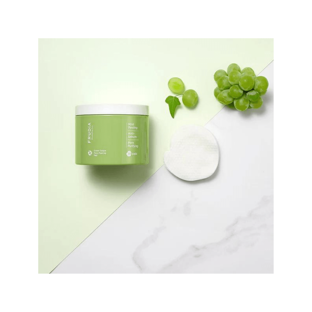 Frudia Green Grape Pore Control Peeling Pad 70 Pcs - Frudia