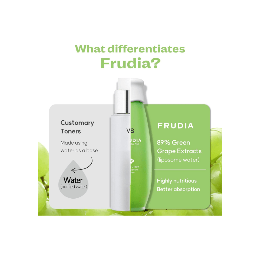 Frudia Green Grape Pore Control Tonic 195 ml - Frudia