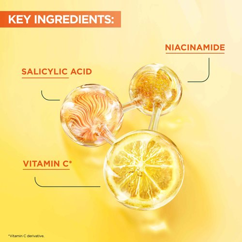 Garnier Vitamin C Brightening Toner // Glycerin, Niacinamide, Salicylic Acid 120 ml - Garnier