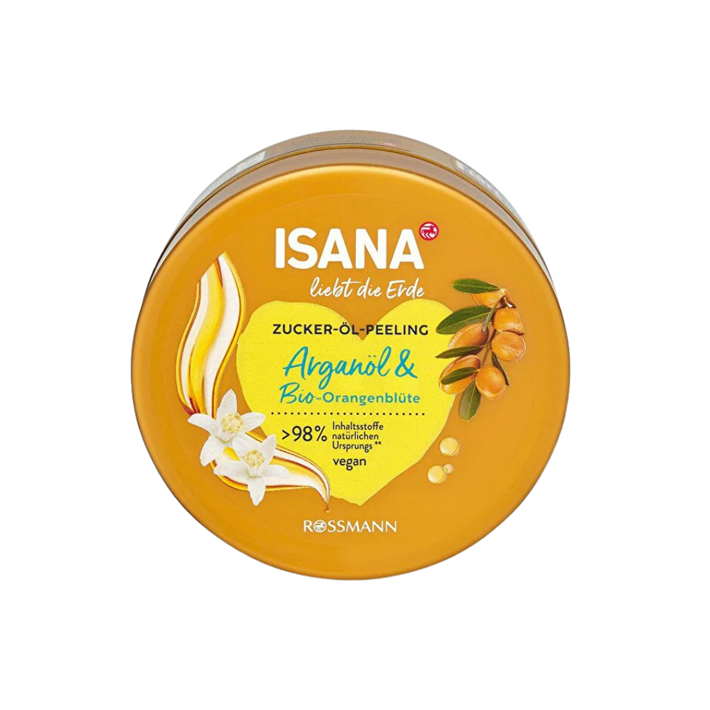 Isana Body Peeling Love Nature Argan Oil 230 gr - Isana