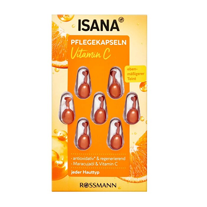 Isana Capsule Serum Vitamin C & Maracuja Oil 7x0,38 - Isana
