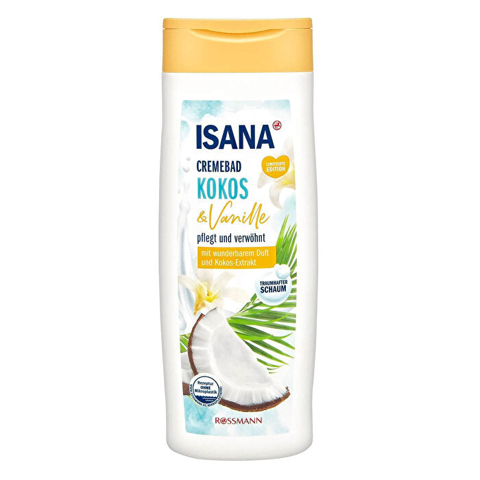 Isana Creamy Shower Gel Coconut & Vanilla 750 ml - Isana