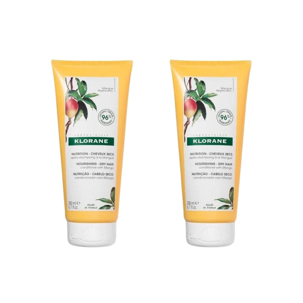 Klorane Mango Content Nourishing Hair Conditioner 200 ml -2 Pack - Klorane