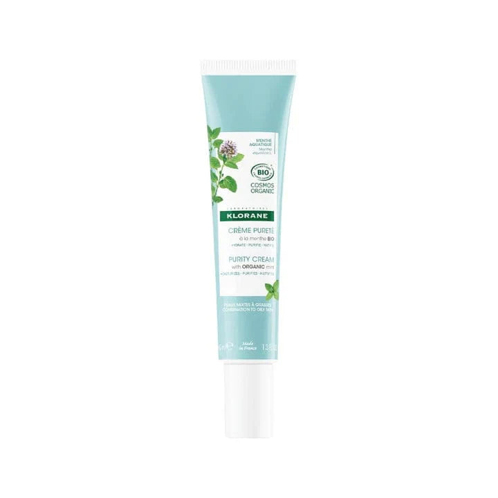 Klorane Mint Extract Purifying Face Care Cream 40 ml - Klorane