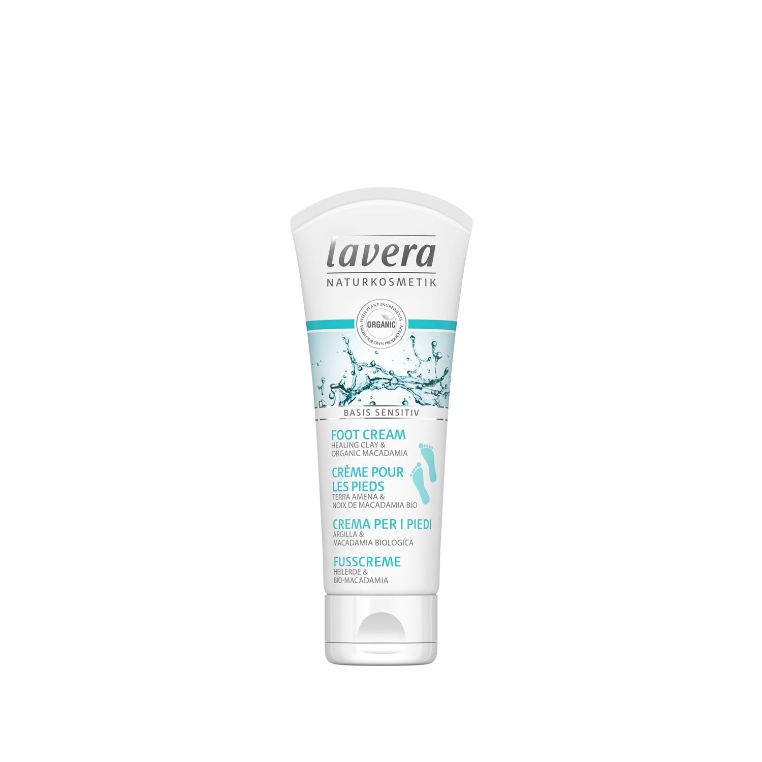Lavera Basis Sensitiv Organic Foot Care Cream 75 ml - Lavera
