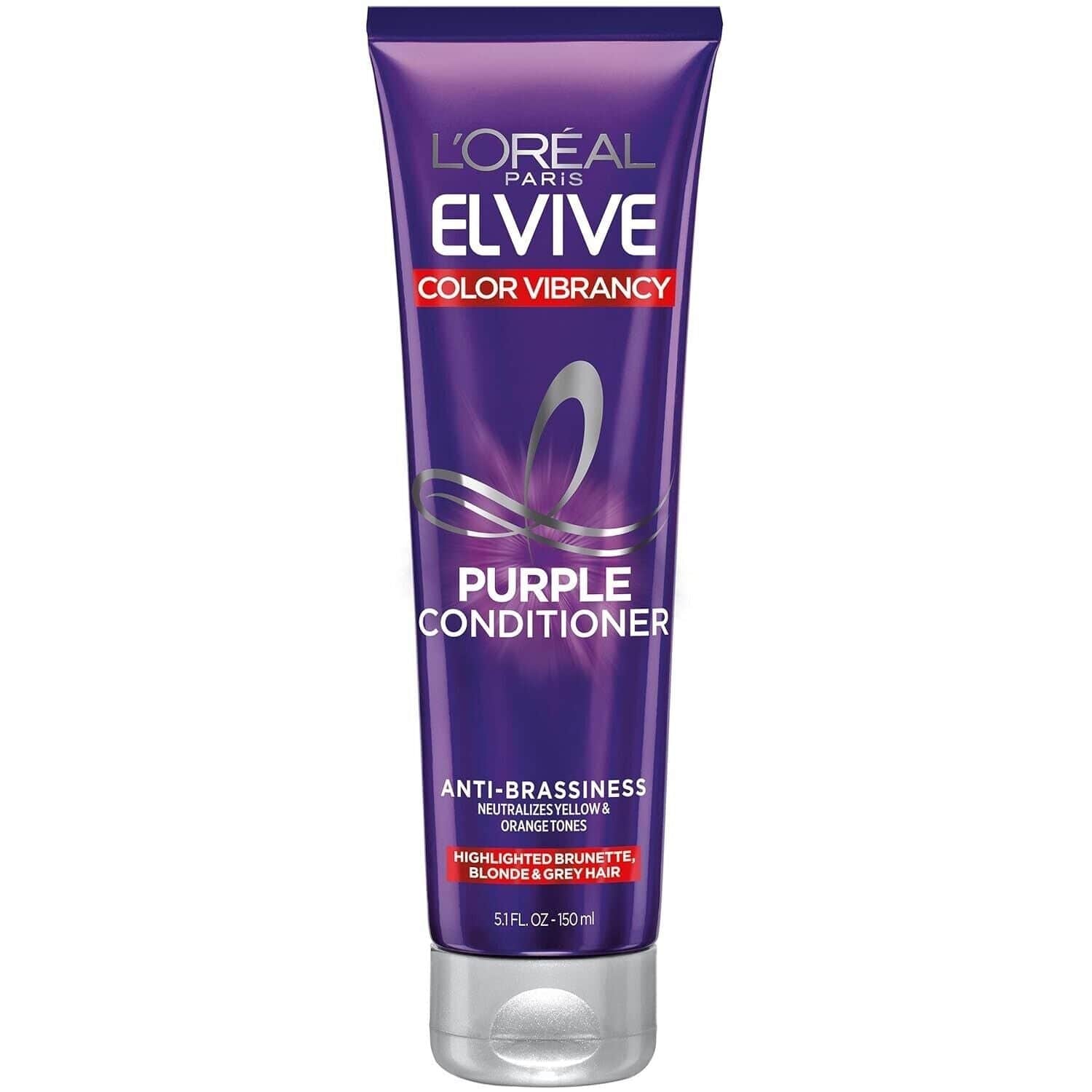 Loreal Elseve Color Vive Anti-Orange Color Correcting Purple Mask 150 ml - Loreal