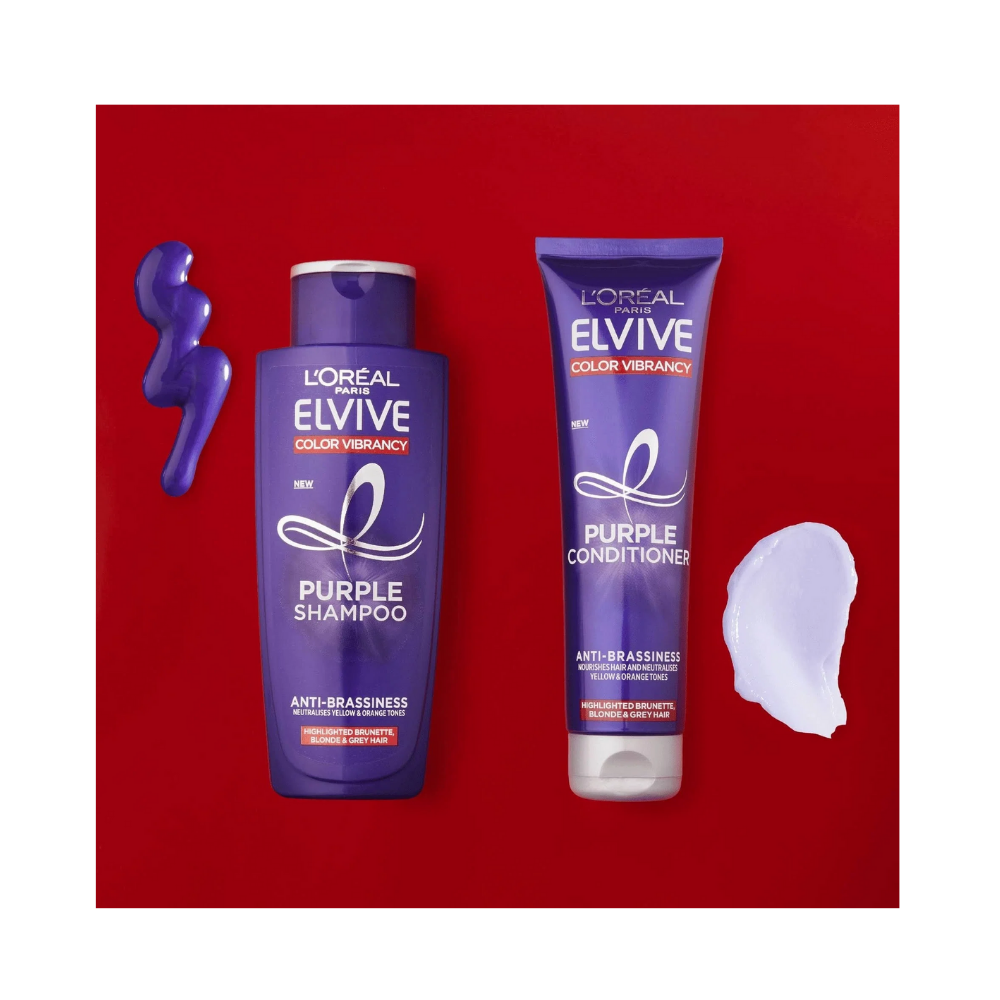 Loreal Elseve Color Vive Anti-Orange Purple Shampoo 200 ml - Loreal