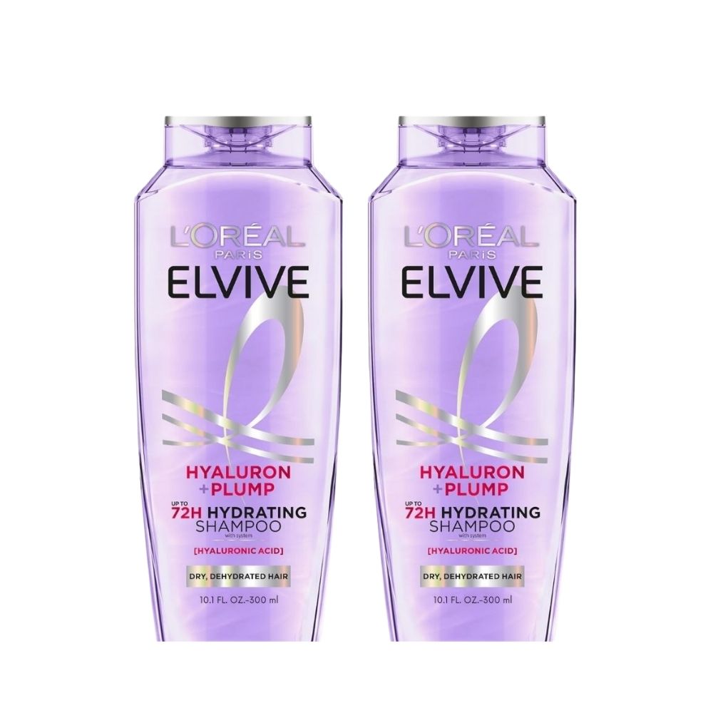 Loreal Elseve Hydra [Hryaluonic] Moisture Filling Shampoo 300 ml -2 Pack - Loreal