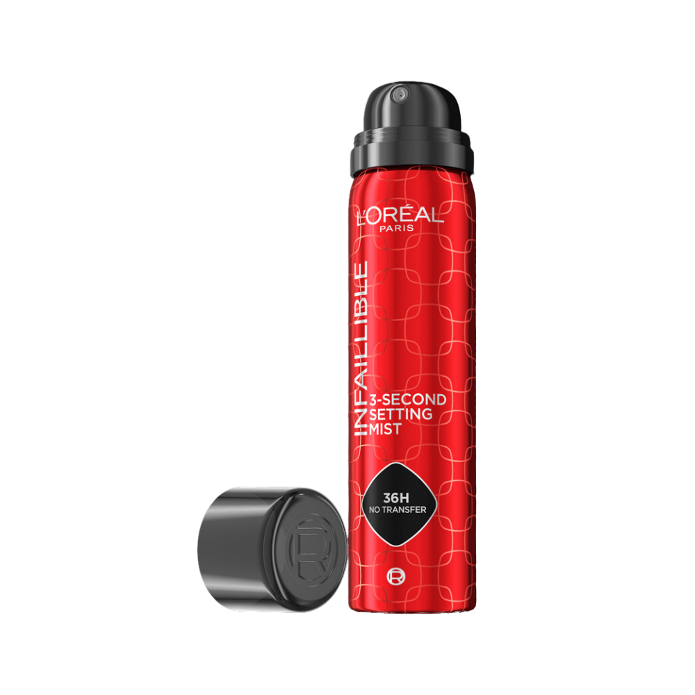 Loreal Paris Infallible 3-Second Setting Mist with Micro-Fine, up to 36H  1.76 Fl Oz - Loreal