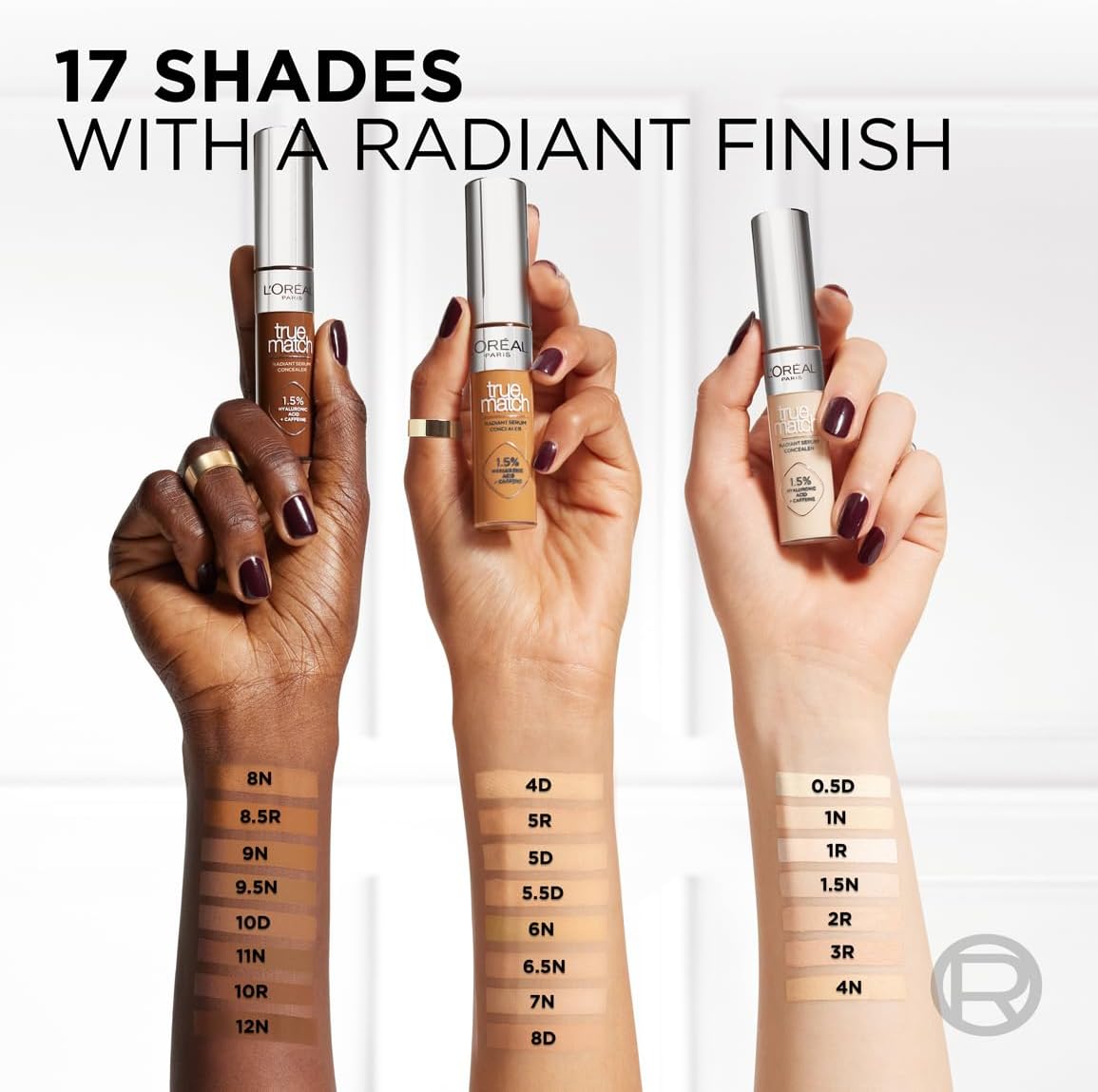 Loreal Paris True Match Radiant Serum Concealer -1 R Light - Loreal