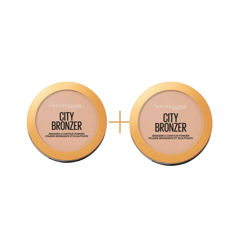 Maybelline City Bronze Bronzing Contour Powder 250 -2 Pack - Maybelline