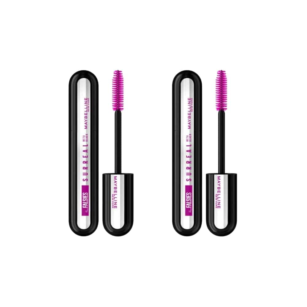 Maybelline Falsies Surreal Meta Black Mascara 10 ml -2 Pack - Maybelline