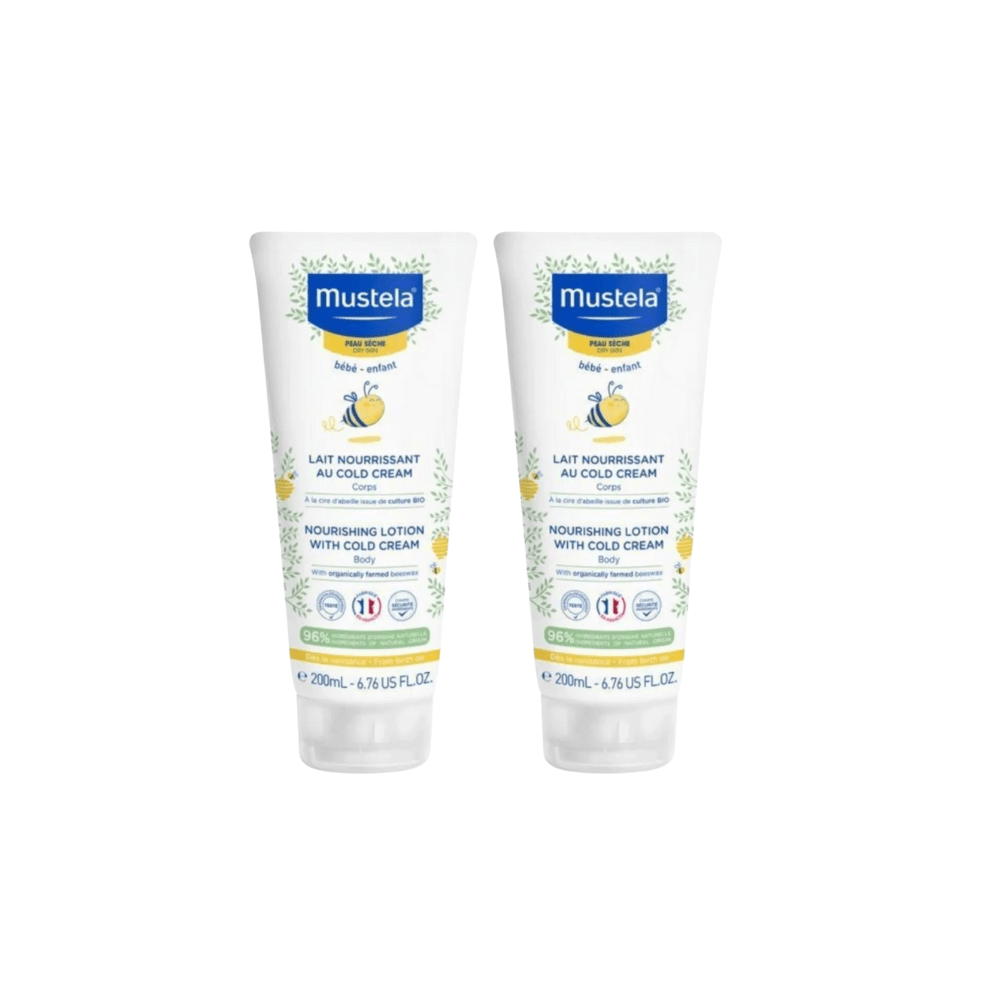 Mustela Cold Cream Nourishing Body Lotion 200 ml 2 Pack - Mustela