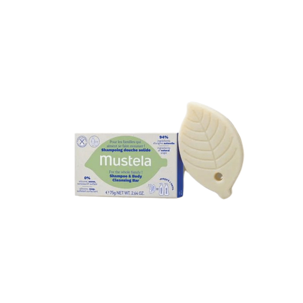 Mustela Shampoo Body Cleansing Bar 75 g - Mustela