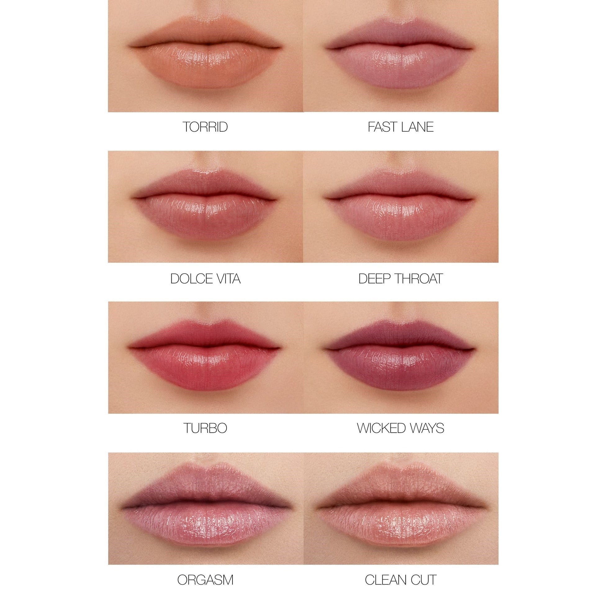 NARS Afterglow Lip Balm - 3 GR / Fast Lane - Transparent Lilac Nude - Nars