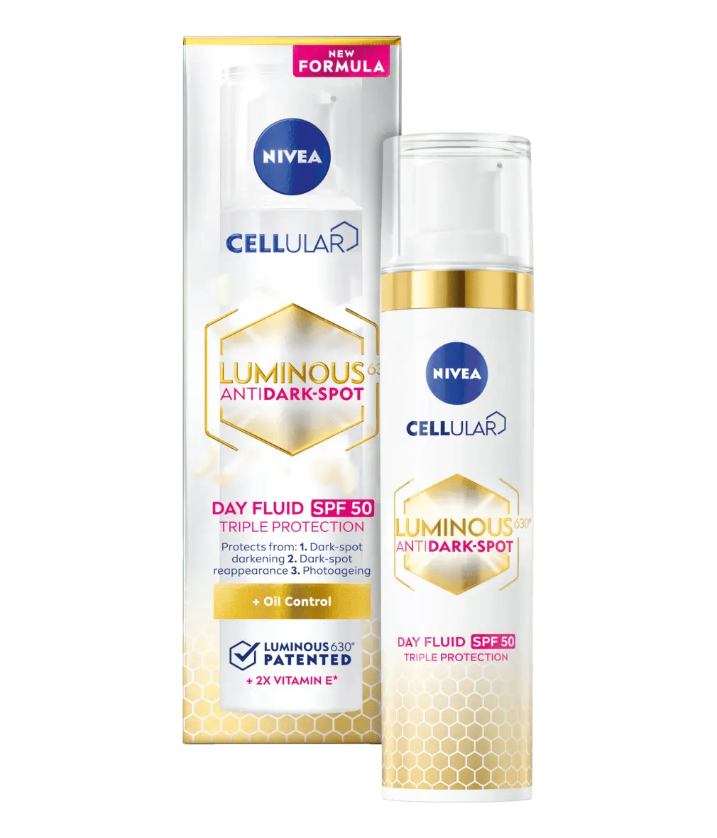 Nivea Cellular Luminous 630 Anti-Dark Spot Day Cream Face Moisturiser SPF50 40ml/ 1.35 fl.oz - Nivea
