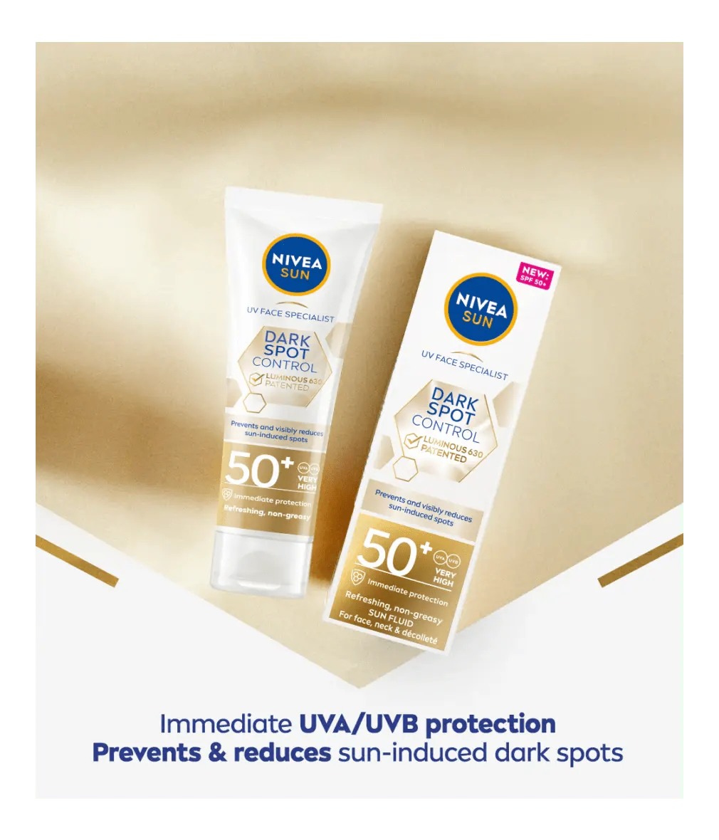 Nivea Sun UV Face Luminous 630 Spot Control Sun Fluid SPF50 40ml / 1.35 fl.oz - Nivea