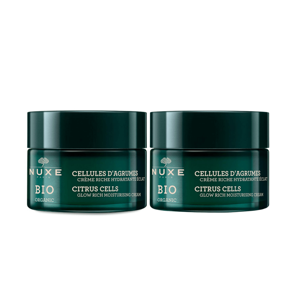 Nuxe Bio Organic Radiance Intensive Moisturising Cream 50 ml 2 Pack - Nuxe