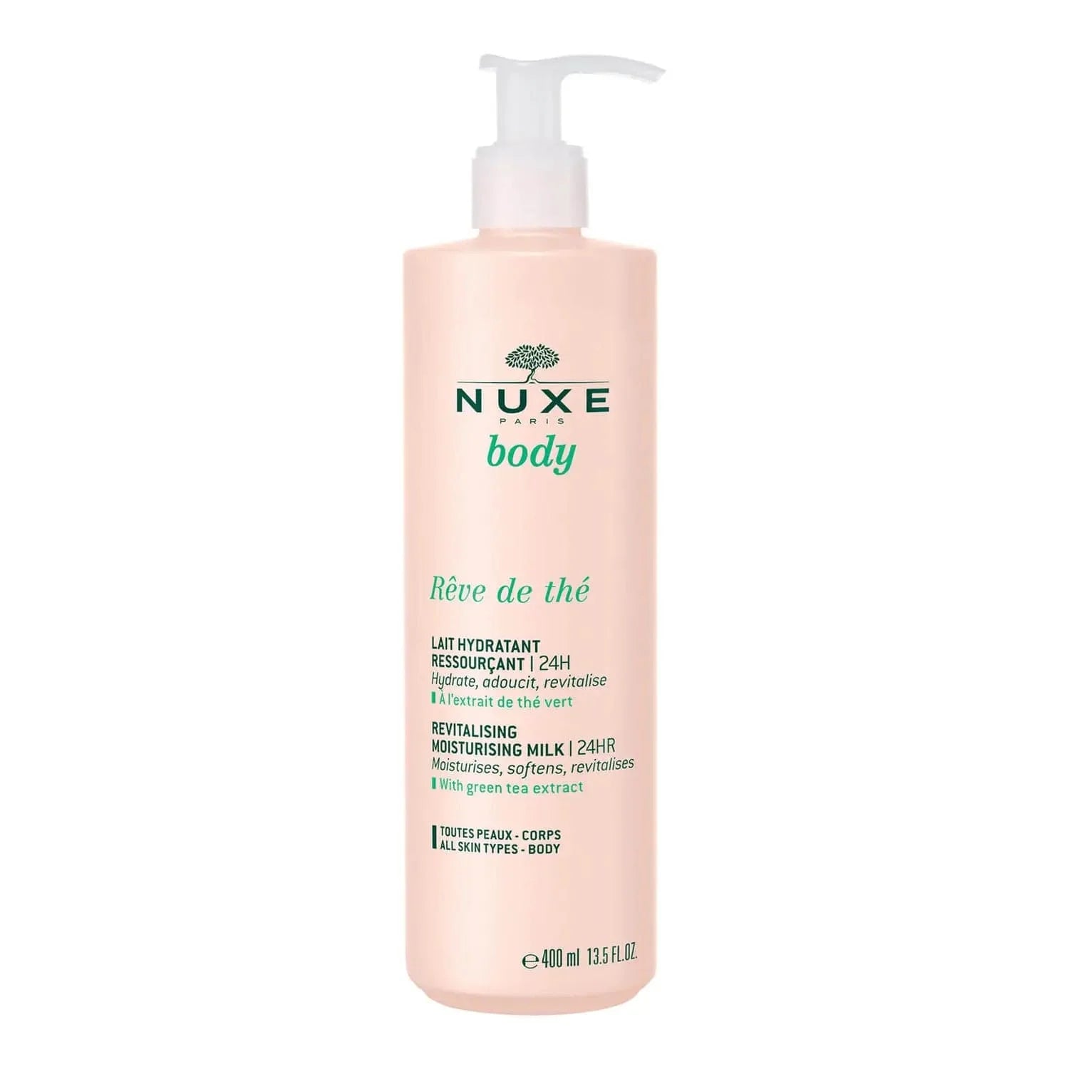 Nuxe Body Reve De The Revitalising Moisturising Milk 400 ml - Nuxe