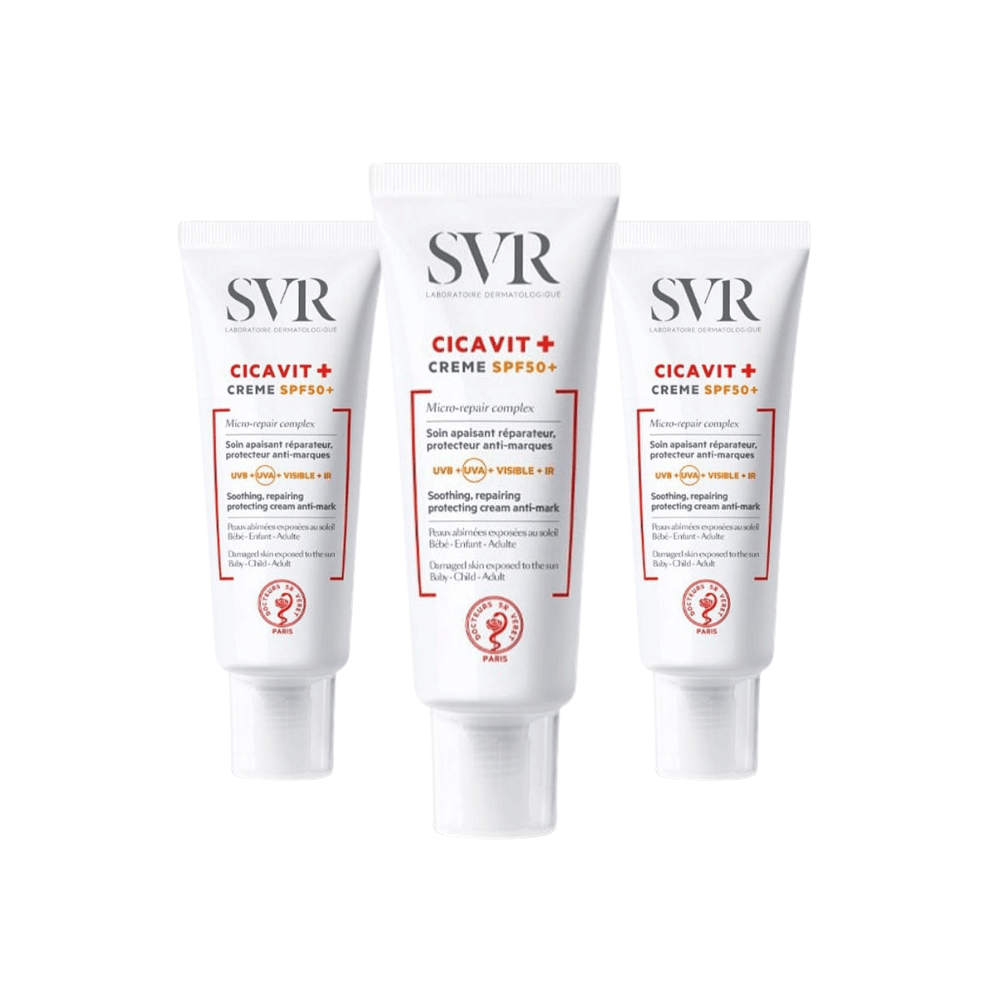 SVR Cicavit SPF 50 Sunscreen 40 ml 3 Pack - SVR