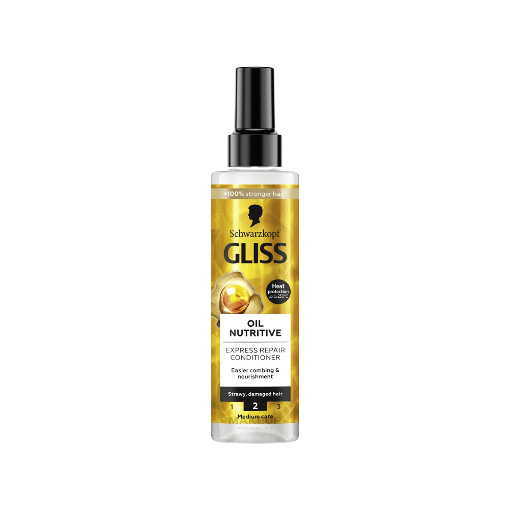 Schwarzkopf Gliss Oil Nutritive Liquid Hair Conditioner 200 ml - Schwarzkopf