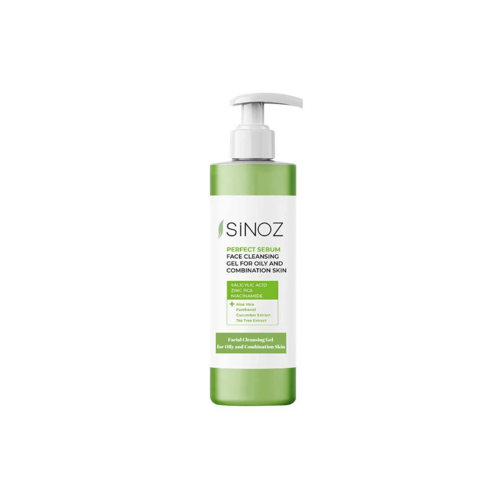 Sinoz Facial Cleansing Gel For Oily And Combination Skin 400 ml - Sinoz