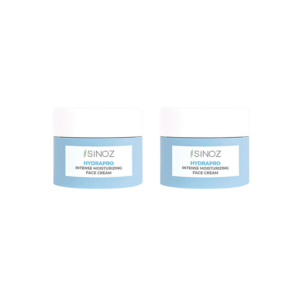 Sinoz Hydrapro Intensive Moisturizing Face Cream 50ml 2 Pack - Sinoz