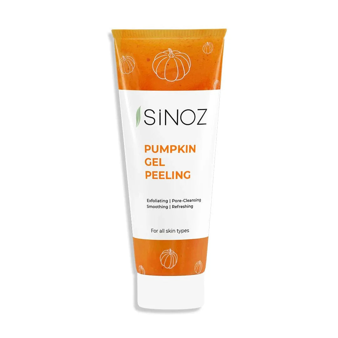 Sinoz Pumpkin Gel Face Scrub With Pumpkin Extract 100ml - Sinoz