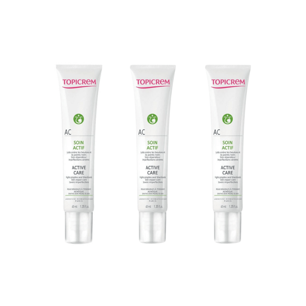 Topicrem AC Active Care Cream 40 ml 3 Pack - Topicrem