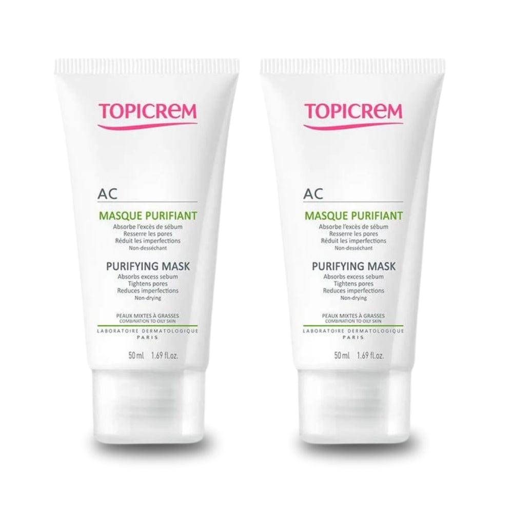 Topicrem AC Purifying Mask 50 ml -2 Pack - Topicrem