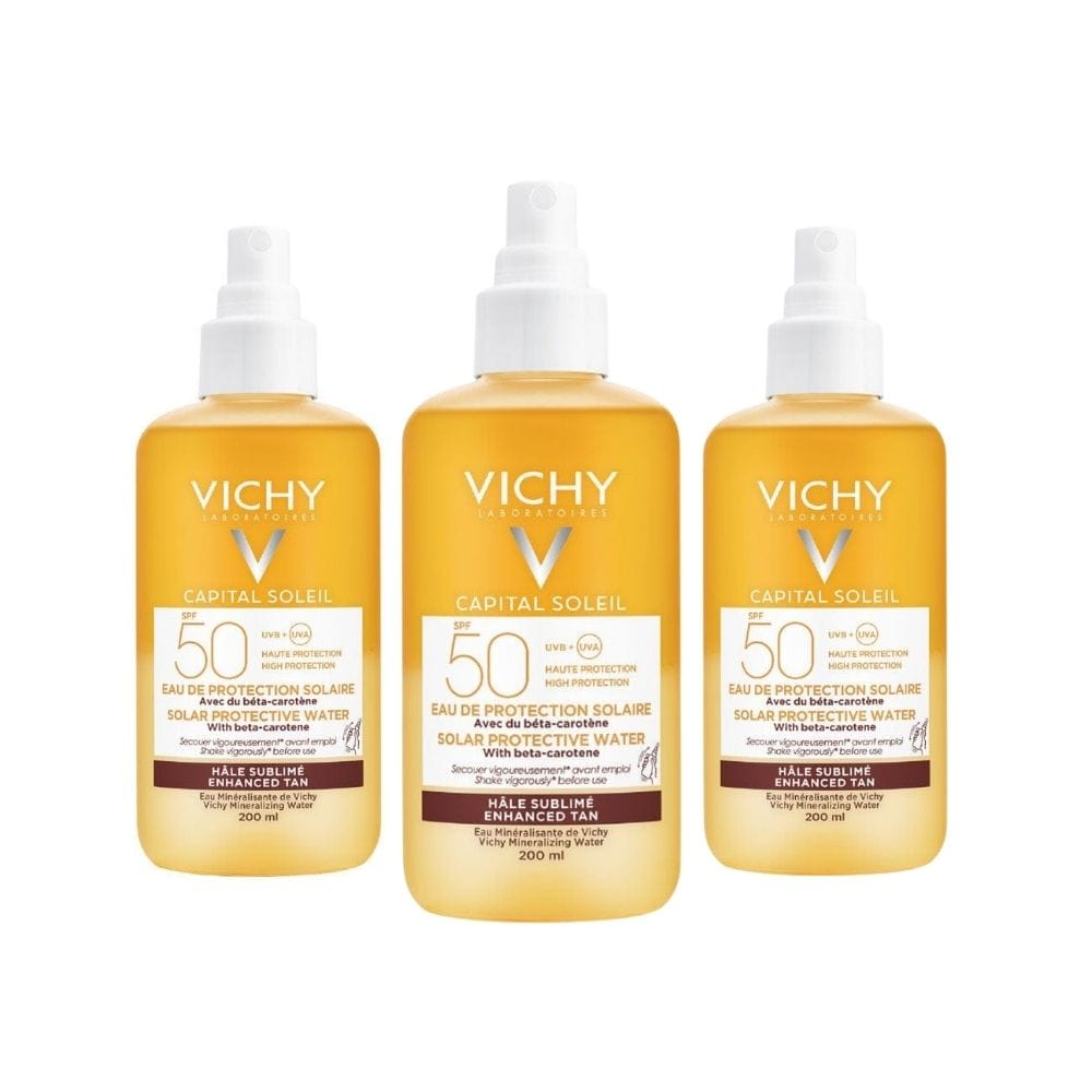 Vichy Capital Soleil SPF 50+ Sunscreen Spray 200 ml 3 Pack - Vichy