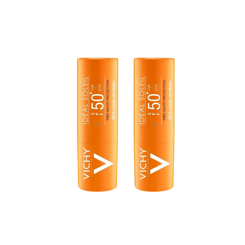 Vichy Capital Soleil Stick Sunscreen SPF50+ 9gr 2 Pack - Vichy