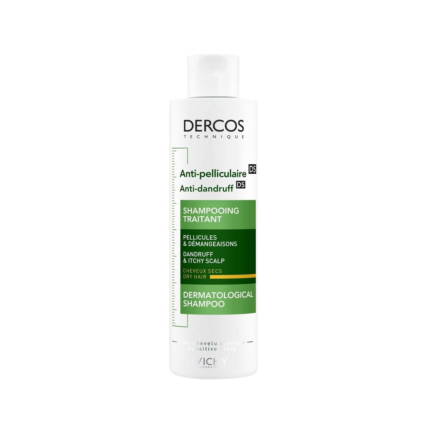 Vichy Dercos Anti-Dandruff Dandruff Shampoo for Dry Hair 200 ml - Vichy